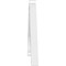 Ekena Millwork Pitch Carrillo Architectural Grade PVC Gable Pediment, 36"W x 12"H x 1"P (8/12) GPP036X012X100CRL - alternate 4